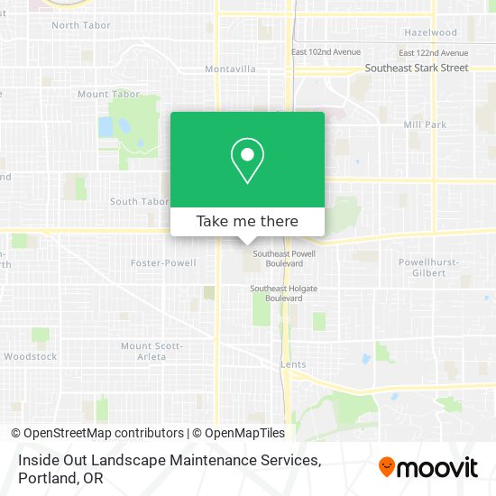 Mapa de Inside Out Landscape Maintenance Services