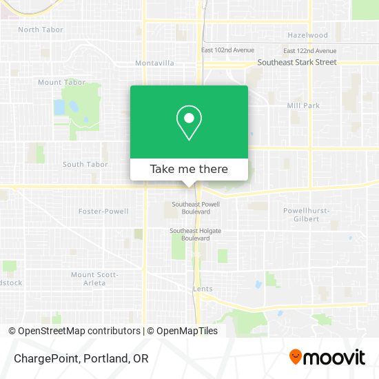 ChargePoint map