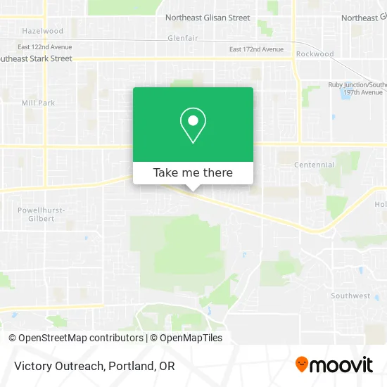 Victory Outreach map