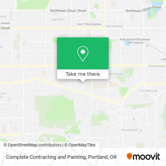 Complete Contracting and Painting map