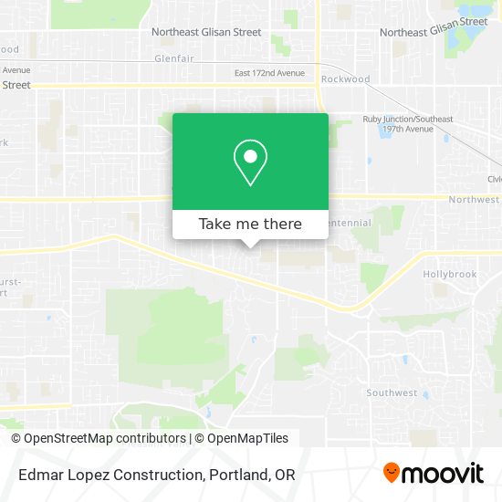 Mapa de Edmar Lopez Construction