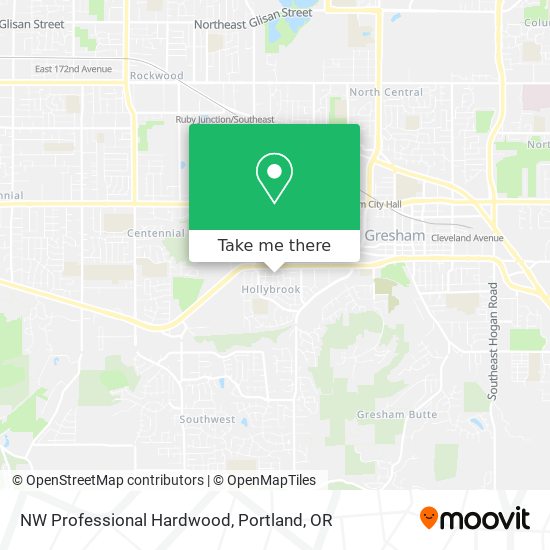 Mapa de NW Professional Hardwood