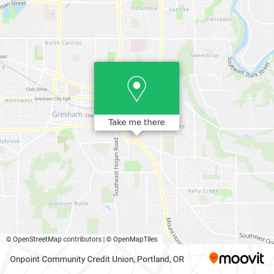 Mapa de Onpoint Community Credit Union