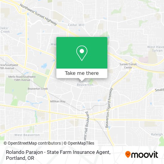 Rolando Parajon - State Farm Insurance Agent map