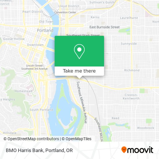 BMO Harris Bank map