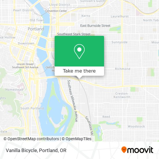 Mapa de Vanilla Bicycle