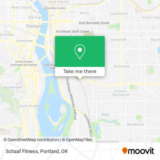 Schaaf Fitness map