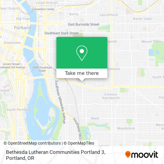 Bethesda Lutheran Communities Portland 3 map