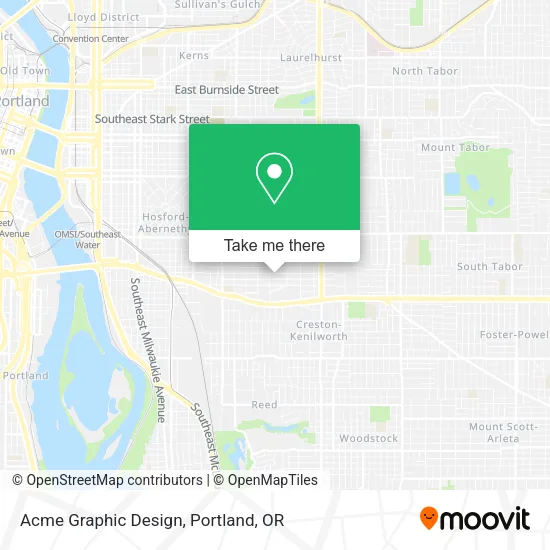 Acme Graphic Design map