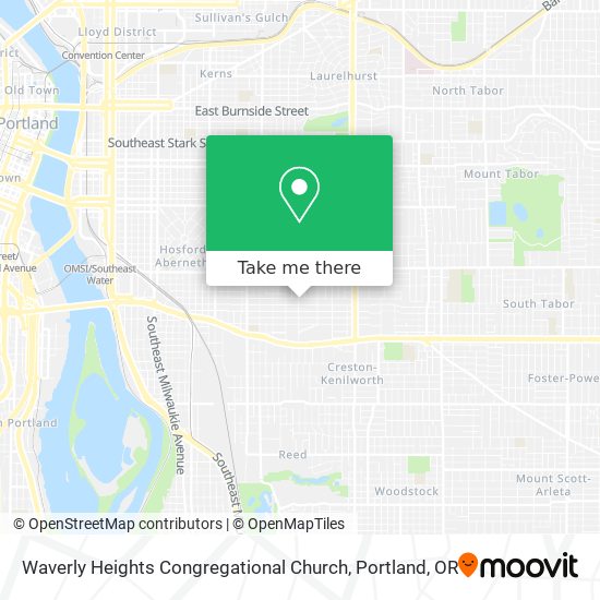 Mapa de Waverly Heights Congregational Church