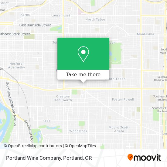 Mapa de Portland Wine Company