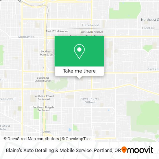 Mapa de Blaine's Auto Detailing & Mobile Service