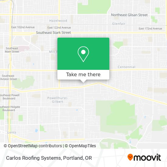 Carlos Roofing Systems map