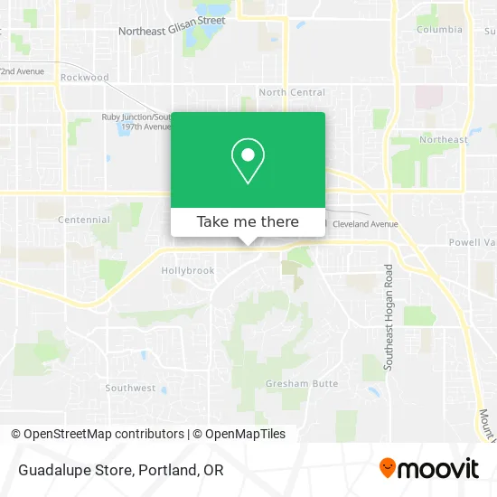 Guadalupe Store map