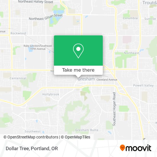 Dollar Tree map