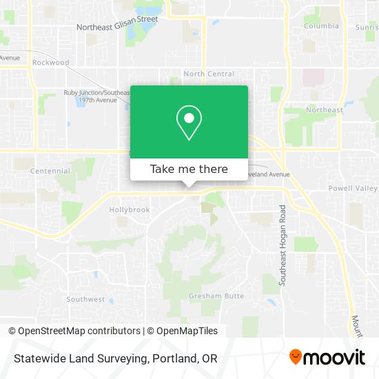 Mapa de Statewide Land Surveying