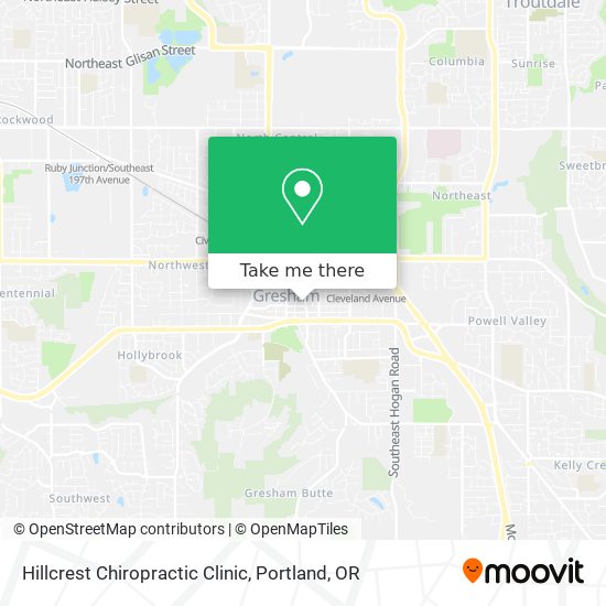 Mapa de Hillcrest Chiropractic Clinic