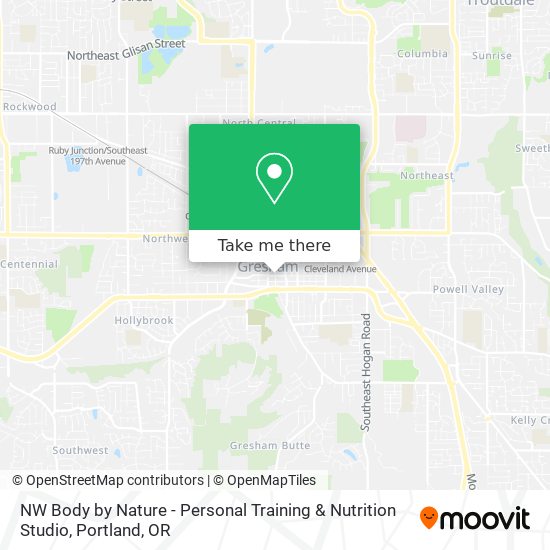 Mapa de NW Body by Nature - Personal Training & Nutrition Studio