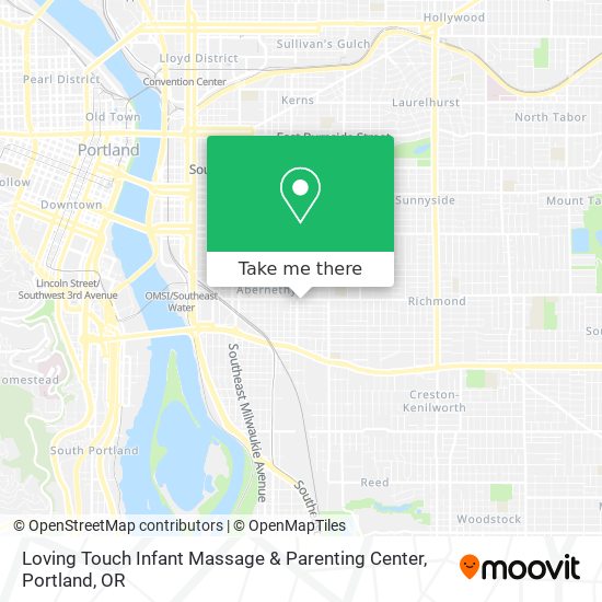 Mapa de Loving Touch Infant Massage & Parenting Center
