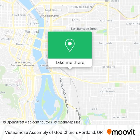 Vietnamese Assembly of God Church map