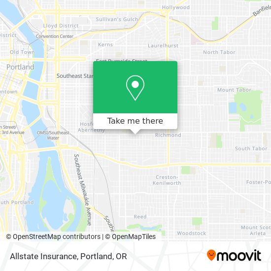 Allstate Insurance map