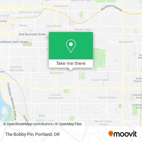 Mapa de The Bobby Pin