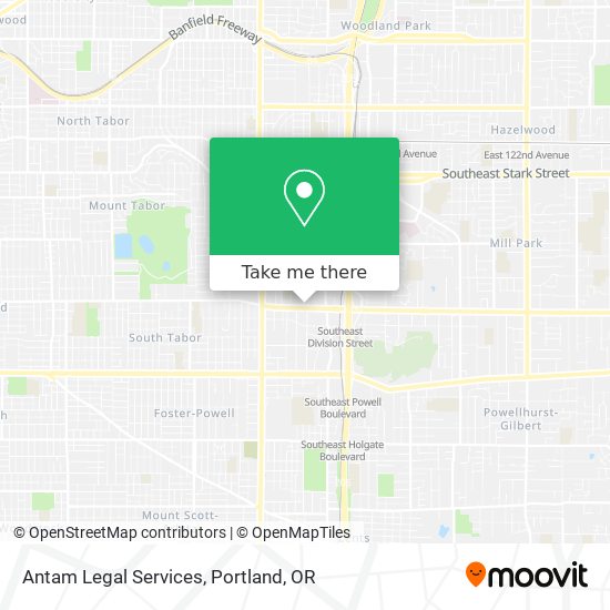 Antam Legal Services map