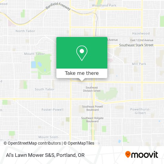 Mapa de Al's Lawn Mower S&S