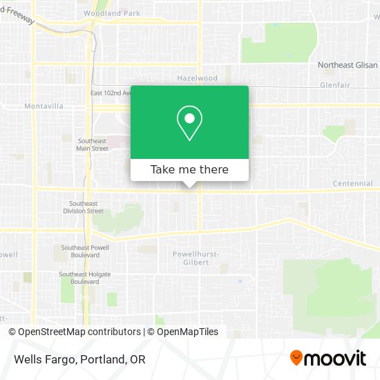Wells Fargo map