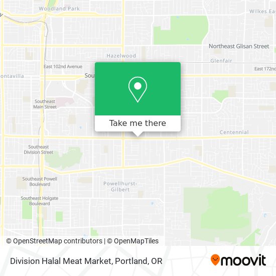 Division Halal Meat Market map