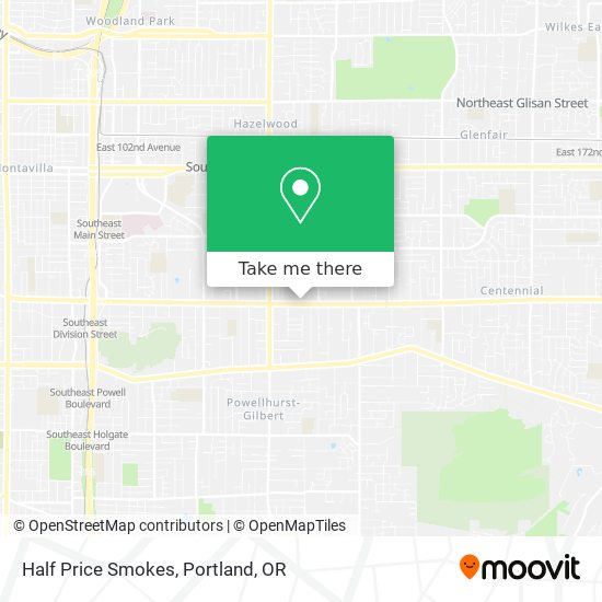 Half Price Smokes map