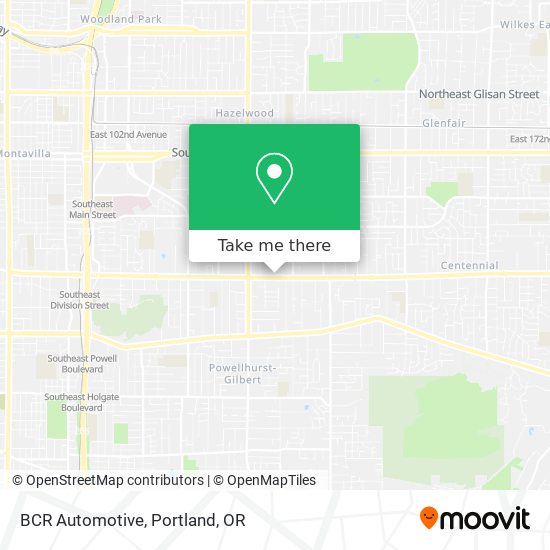 BCR Automotive map