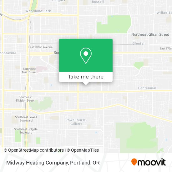 Mapa de Midway Heating Company