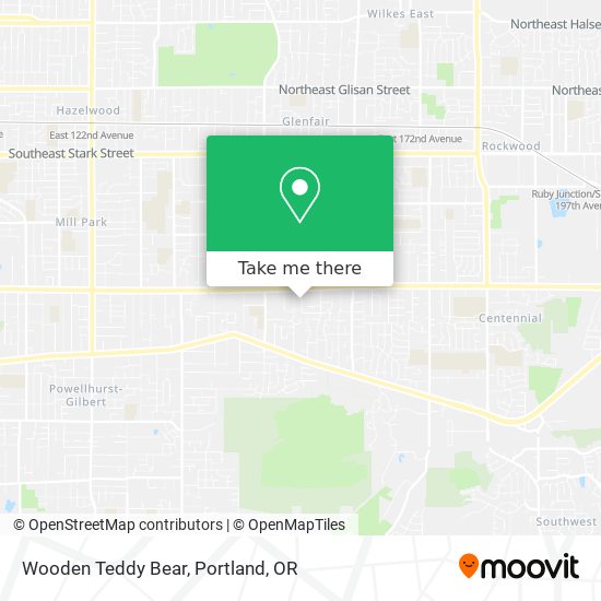 Mapa de Wooden Teddy Bear