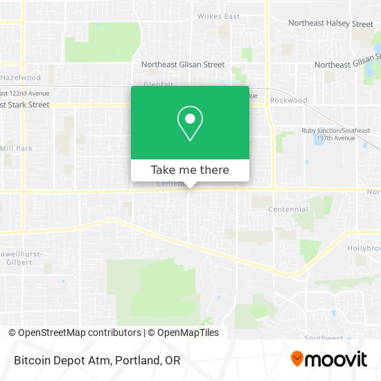 Bitcoin Depot Atm map