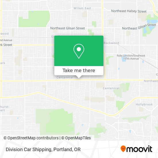 Division Car Shipping map