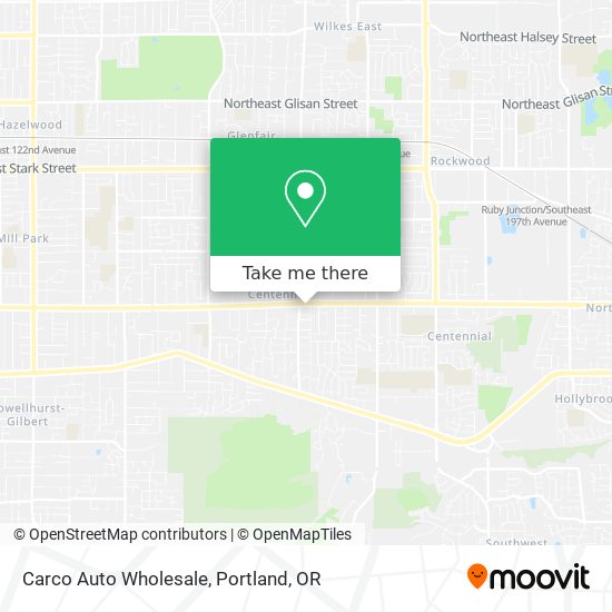 Carco Auto Wholesale map