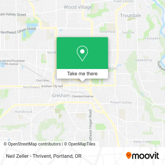 Neil Zeller - Thrivent map