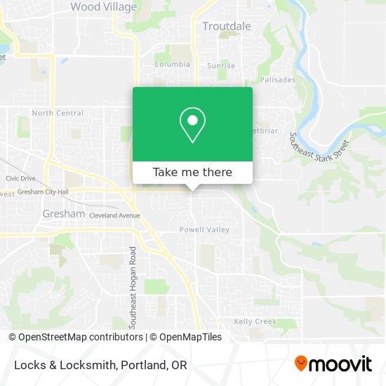 Locks & Locksmith map