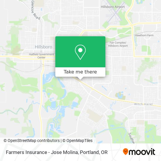 Farmers Insurance - Jose Molina map