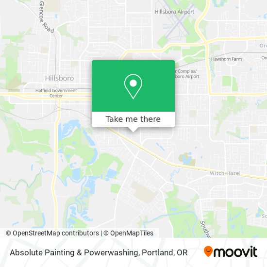 Absolute Painting & Powerwashing map