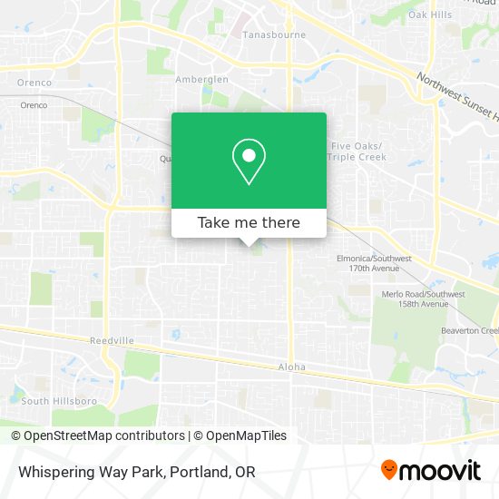 Mapa de Whispering Way Park