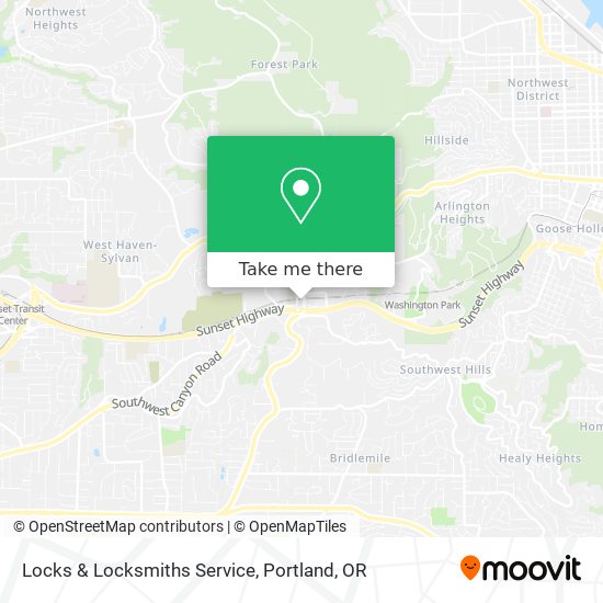 Locks & Locksmiths Service map