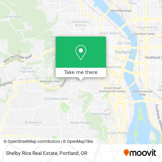 Mapa de Shelby Rice Real Estate