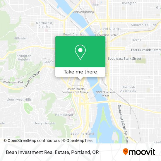 Bean Investment Real Estate map