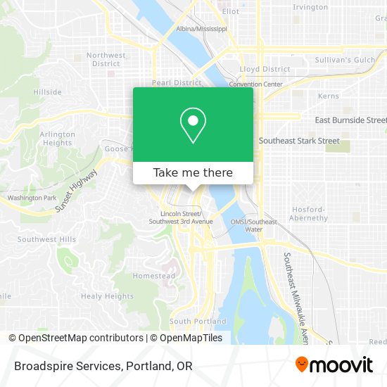 Broadspire Services map