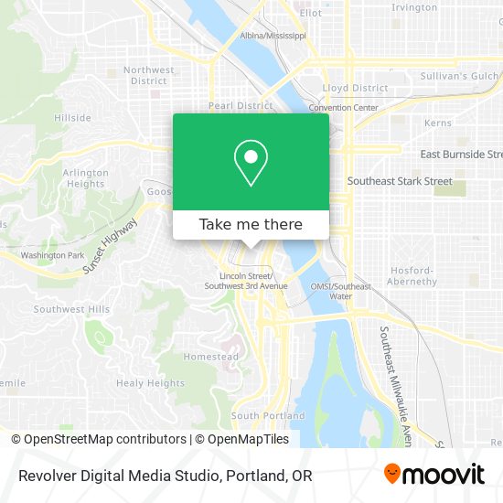 Revolver Digital Media Studio map