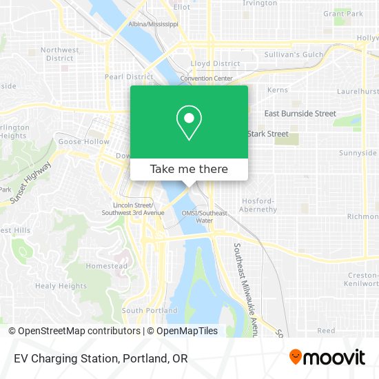 Mapa de EV Charging Station