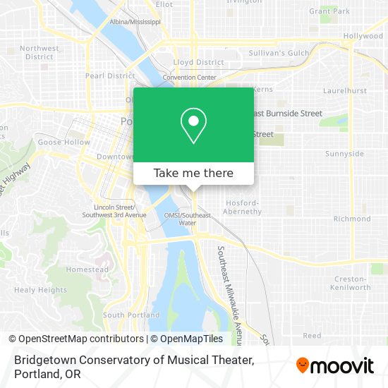 Mapa de Bridgetown Conservatory of Musical Theater
