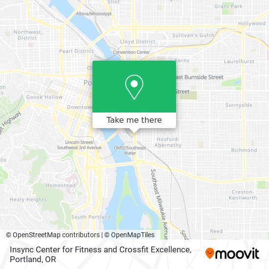 Mapa de Insync Center for Fitness and Crossfit Excellence